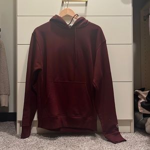 CHAMPION maroon hoodie Unisex